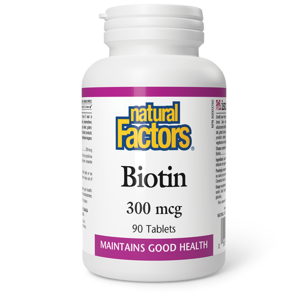 Thumbnail of Natural Factors - Biotin - 300 mcg**