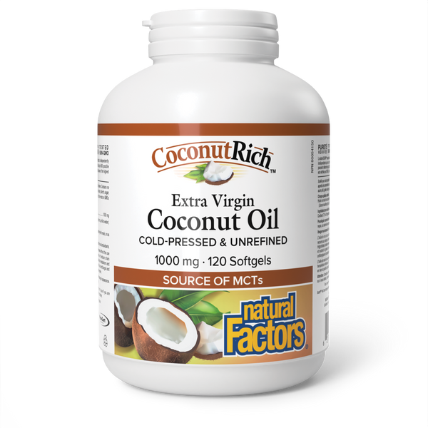 Natural Factors - CoconutRich Extra Virgin Coconut Oil