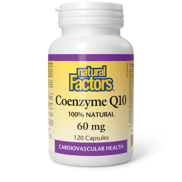 Natural Factors - CoEnzyme Q10 - 60 mg