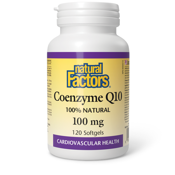 Natural Factors - CoEnzyme Q10 - 100 mg