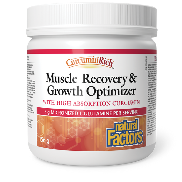 Natural Factors - CurcuminRich Muscle Recovery & Growth Optimizer