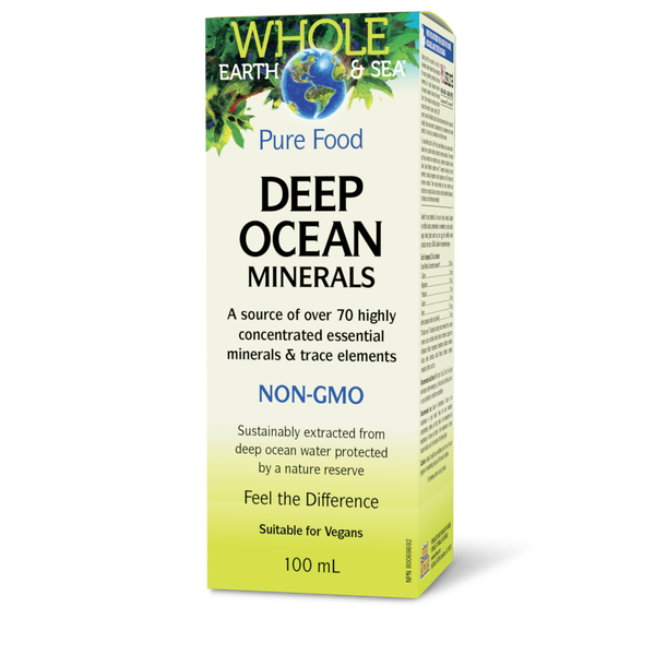 Natural Factors - Whole Earth & Sea Deep Ocean Minerals