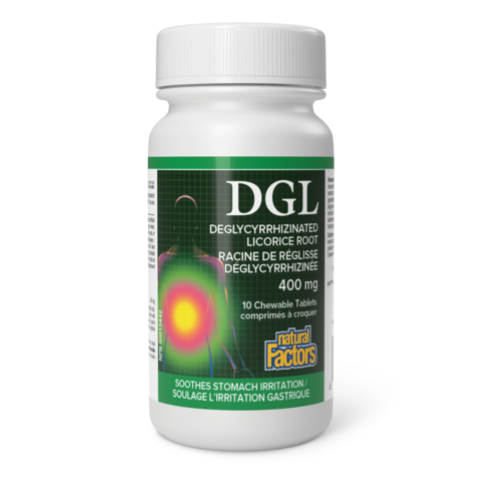 Thumbnail of Natural Factors - DGL - 400 mg