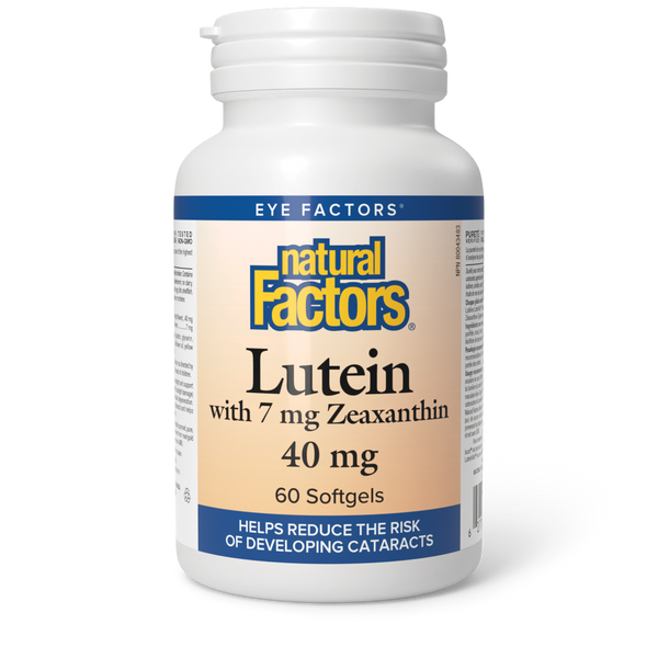 Natural Factors - Lutein - 40 mg