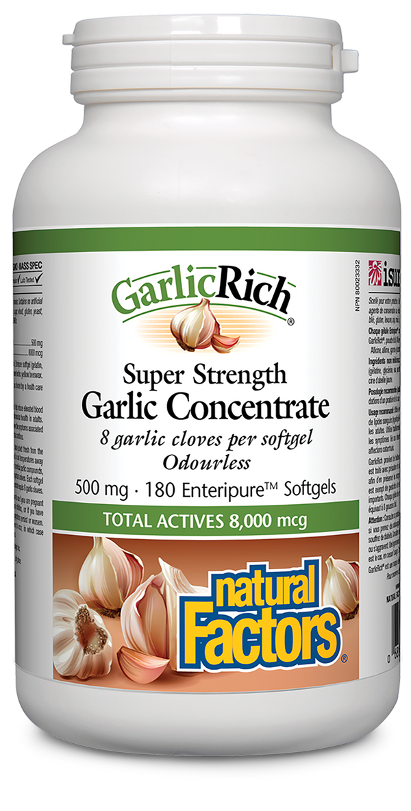 Natural Factors - GarlicRich Super Strength Garlic Concentrate