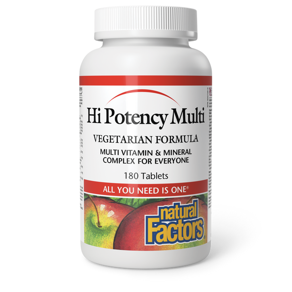 Natural Factors - Hi Potency Multi - Vegetarian Formula **