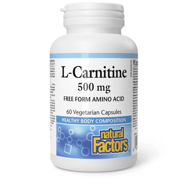 Natural Factors - L-Carnitine - 500 mg