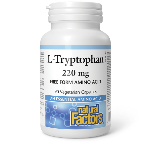 Natural Factors - L-Tryptophan - 220 mg