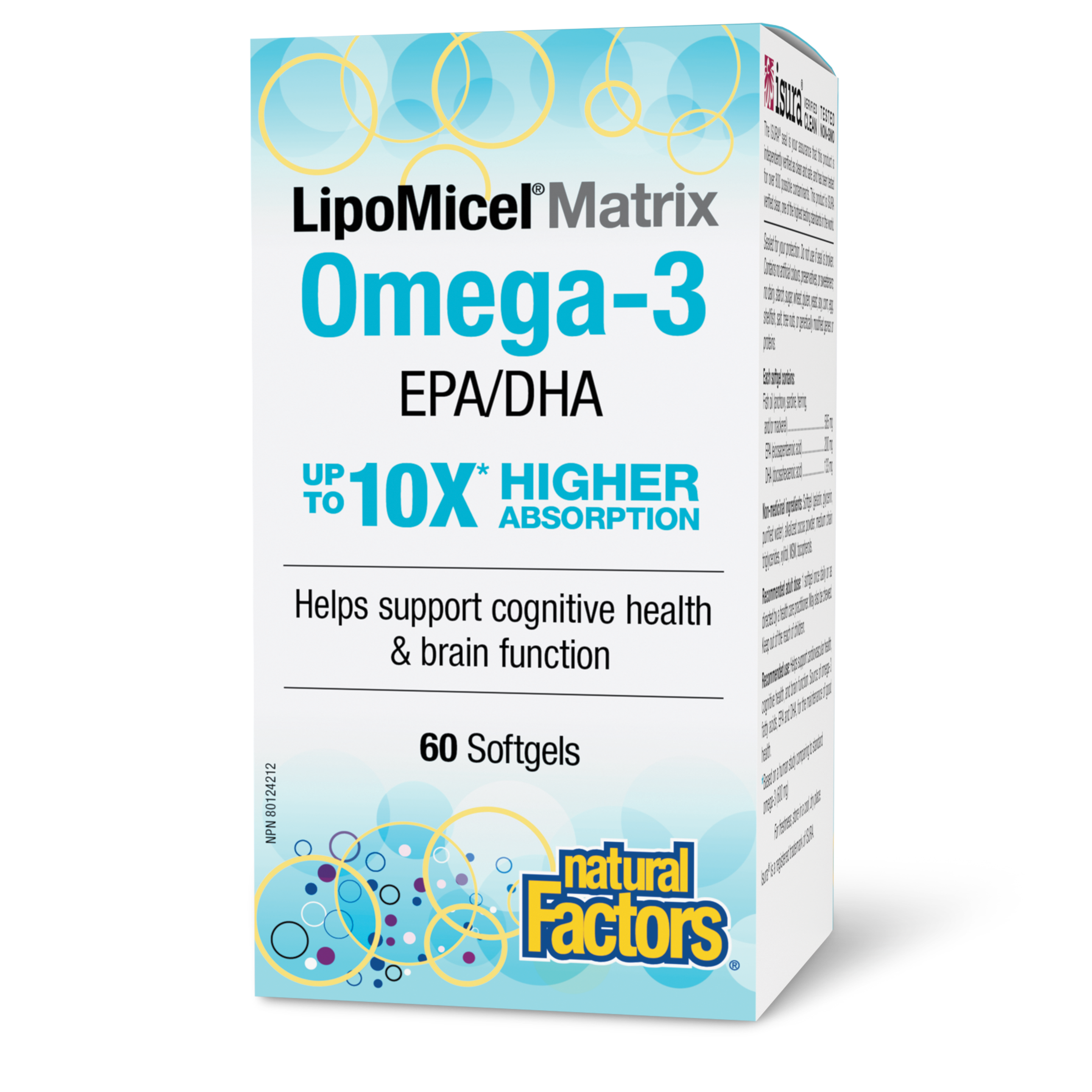 Natural Factors - LipoMicel Matrix Omega-3 – The Vitamin Shop