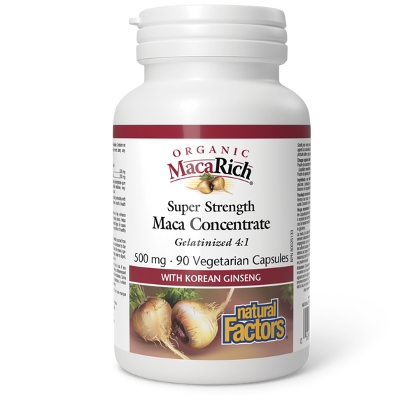Natural Factors - Organic MacaRich Super Strength Maca Concentrate