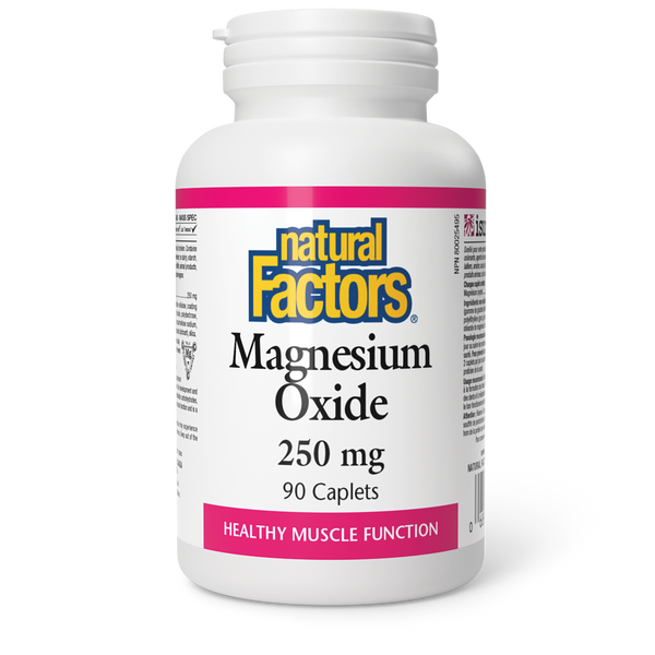 Natural Factors - Magnesium Oxide - 250 mg