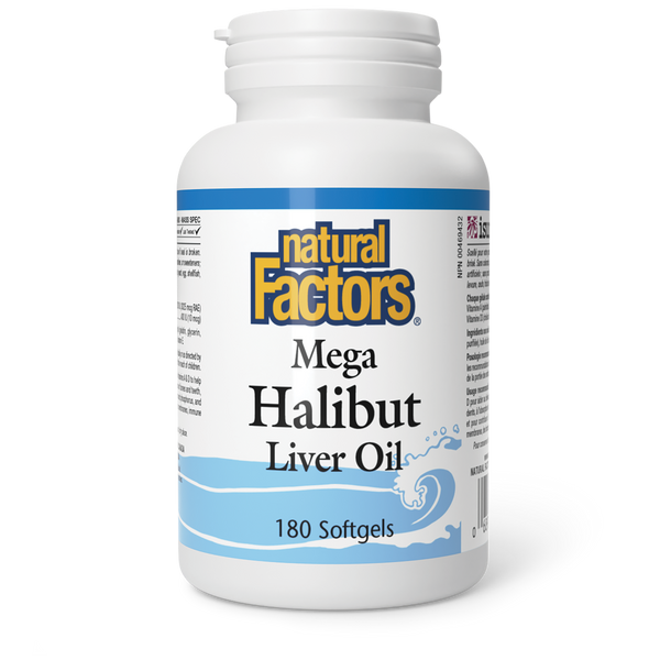 Natural Factors - Mega Halibut Liver Oil