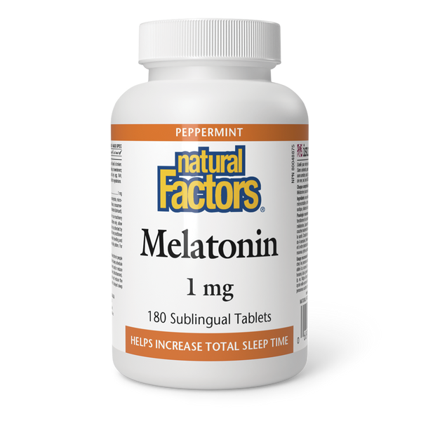 Natural Factors - Melatonin - 1 mg