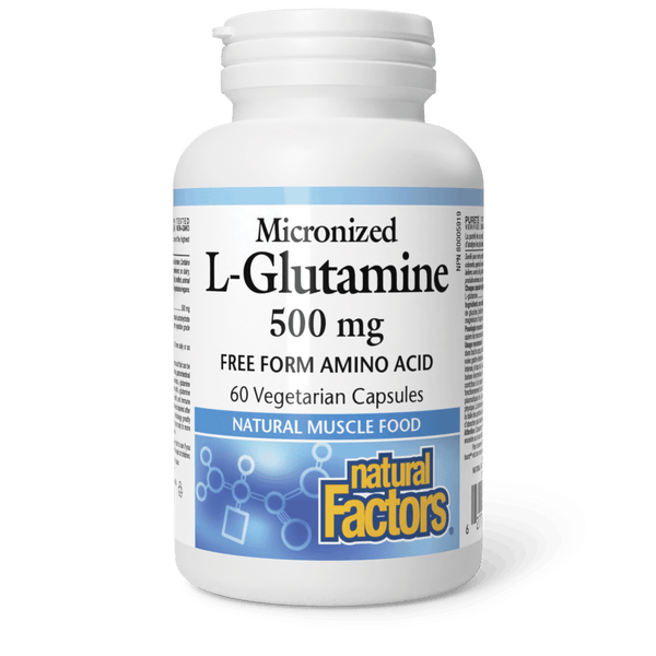 Natural Factors - L-Glutamine - 500 mg