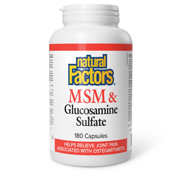 Natural Factors - MSM & Glucosamine Sulfate