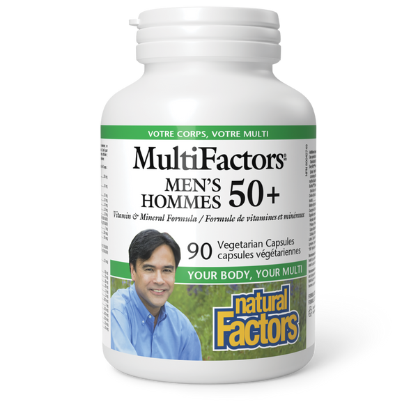 Natural Factors - MultiFactors Men's 50+ Vitamin & Mineral Formula