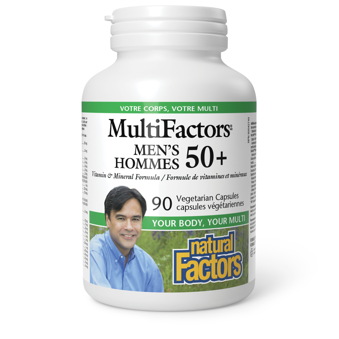 Natural Factors - MultiFactors Men's 50+ Vitamin & Mineral Formula