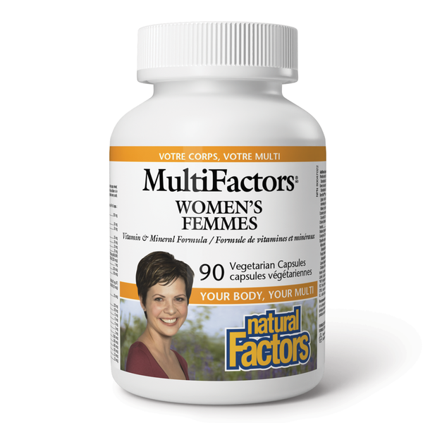 Natural Factors - MultiFactors Women's Vitamin & Mineral Formula