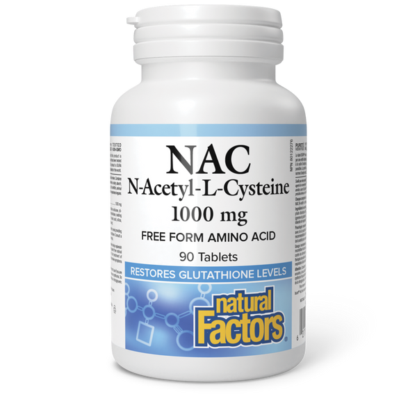 Natural Factors - N-Acetyl-L-Cysteine - 1000 mg