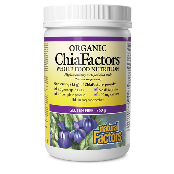 Natural Factors - Organic ChiaFactors