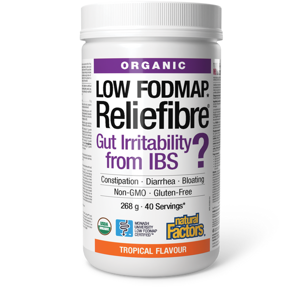 Natural Factors - Organic Reliefibre - Tropical