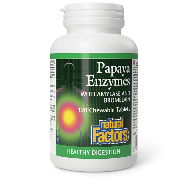 Natural Factors - Papaya Enzymes