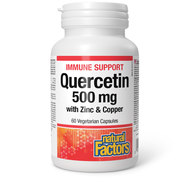 Natural Factors - Quercetin with Zinc & Copper