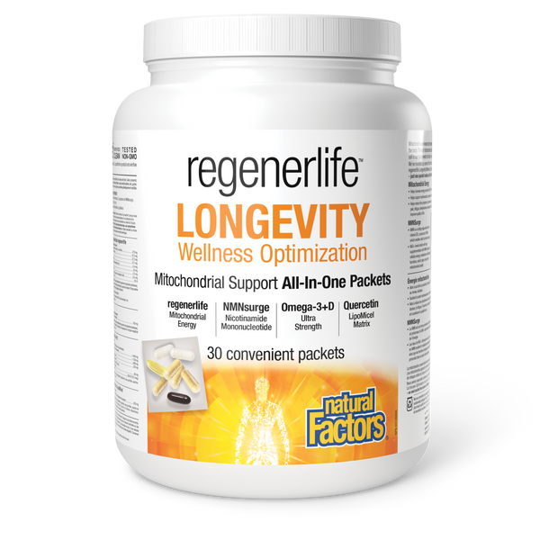 Natural Factors - RegenerLife Longevity
