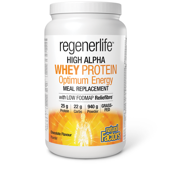 Natural Factors - RegenerLife High Alpha Whey Protein Meal Replacement - Chocolate
