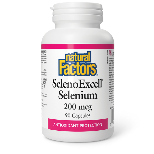 Natural Factors - Seleno Excell Selenium - 200 mcg