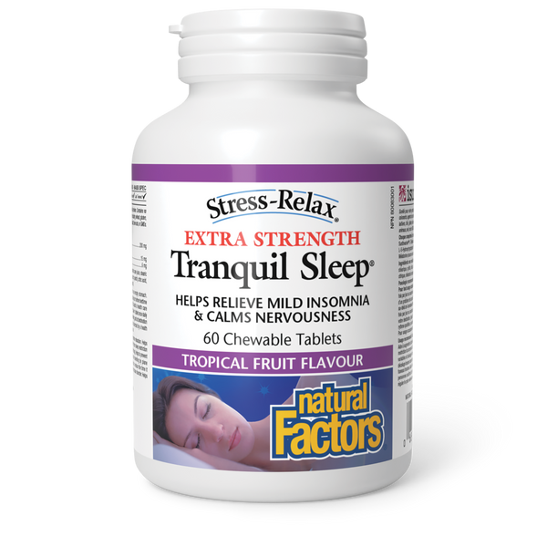 Natural Factors - Stress-Relax Extra Strength Tranquil Sleep