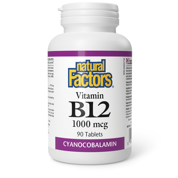 Natural Factors - Vitamin B12 - 1000 mcg