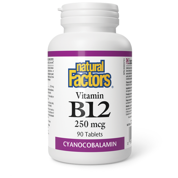 Natural Factors - Vitamin B12 - 250 mcg