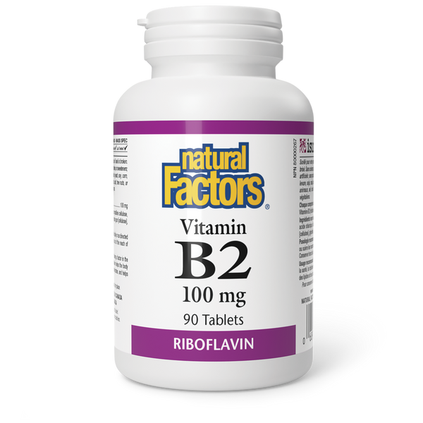 Natural Factors - Vitamin B2 - 100 mg