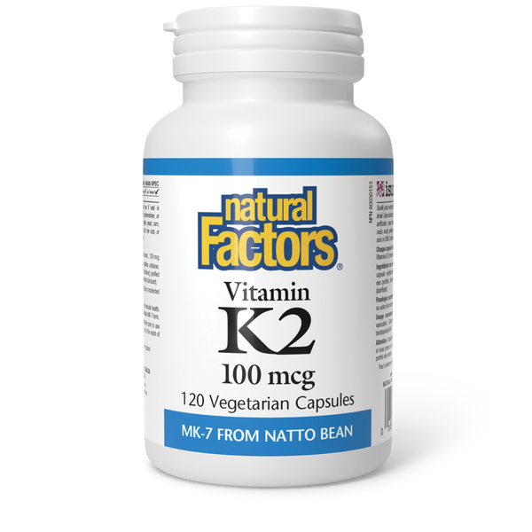 Natural Factors - Vitamin K2 - 100 mcg