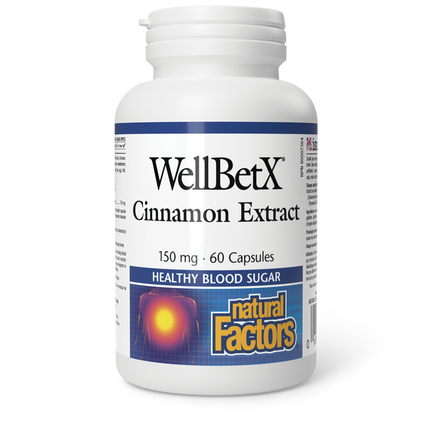 Natural Factors - WellBetX Cinnamon Extract