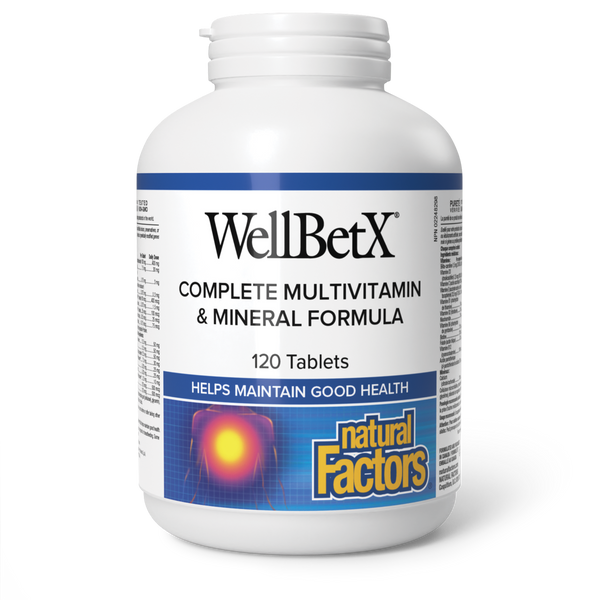 Natural Factors - WellBetX Complete Multivitamin & Mineral Formula