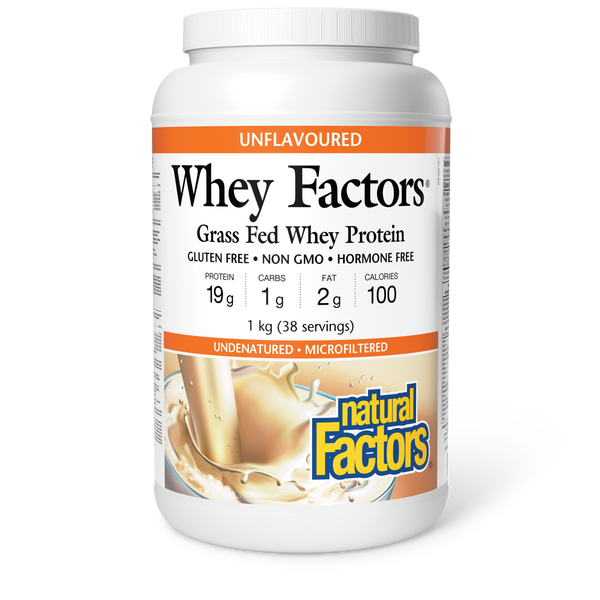 Natural Factors - Whey Factors - Unflavoured