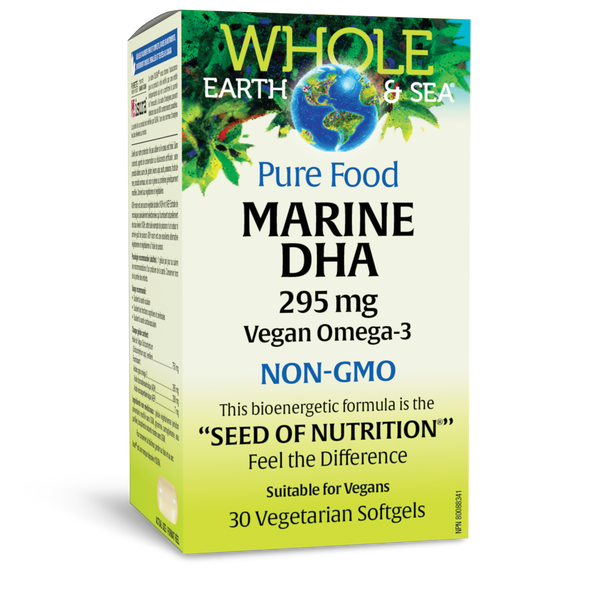 Natural Factors - Whole Earth & Sea Marine DHA
