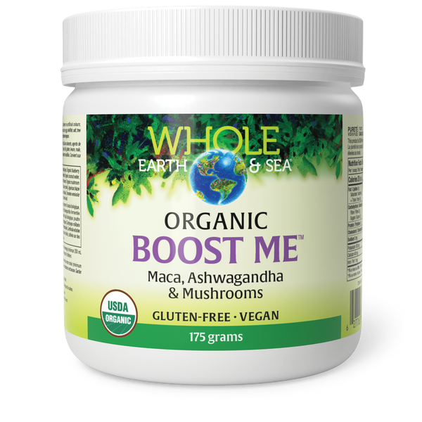 Natural Factors - Whole Earth & Sea Boost Me Power-Up Mixer