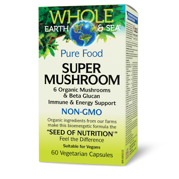 Natural Factors - Whole Earth & Sea Super Mushroom