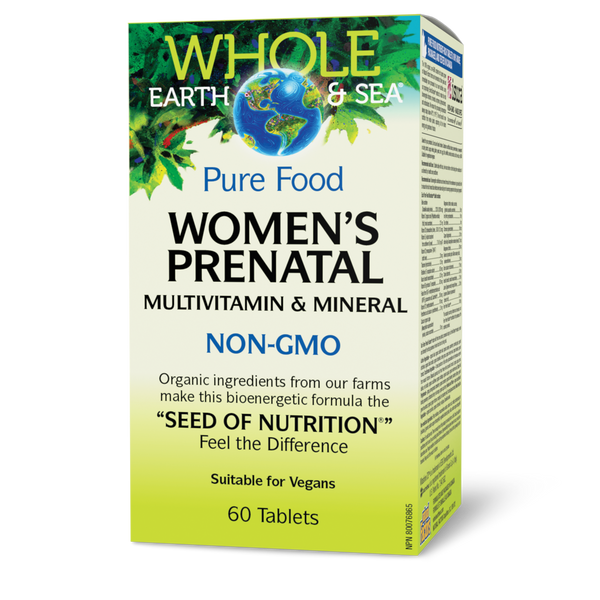 Natural Factors - Whole Earth & Sea Women's Prenatal Multivitamin & Mineral