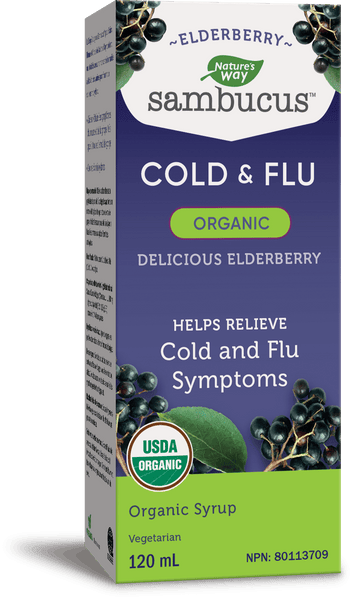 Nature's Way - Organic Sambucus Cold & Flu Care