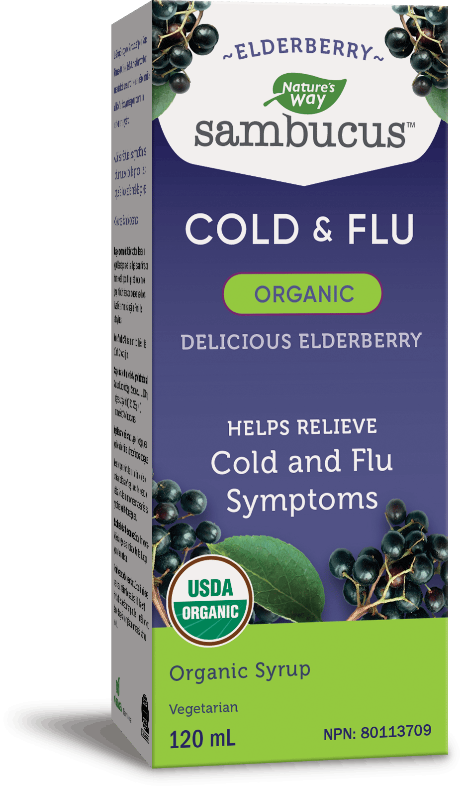 Nature's Way - Organic Sambucus Cold & Flu Care