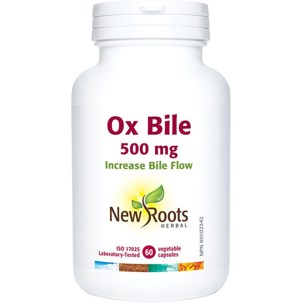 New Roots Herbal - Ox Bile - 500 mg