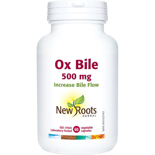 New Roots Herbal - Ox Bile - 500 mg