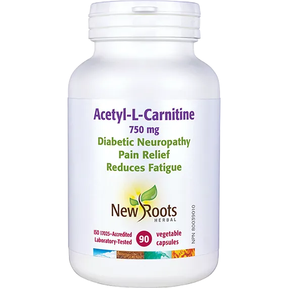 New Roots Herbal - Acetyl-L-Carnitine 750mg
