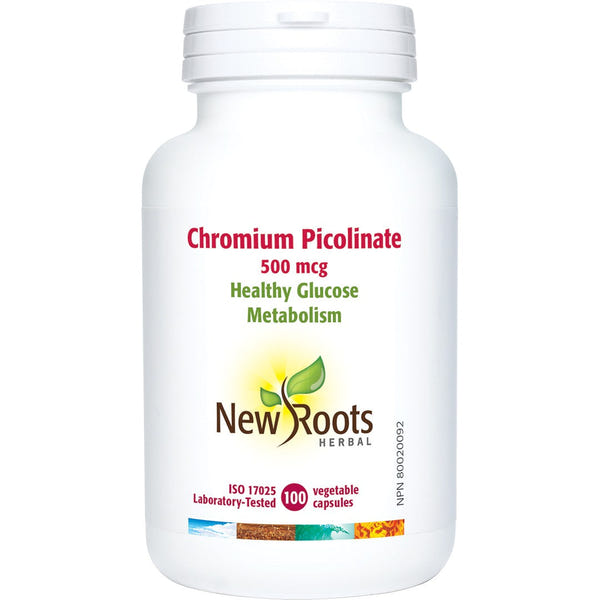 New Roots Herbal - Chromium Picolinate - 500 mcg