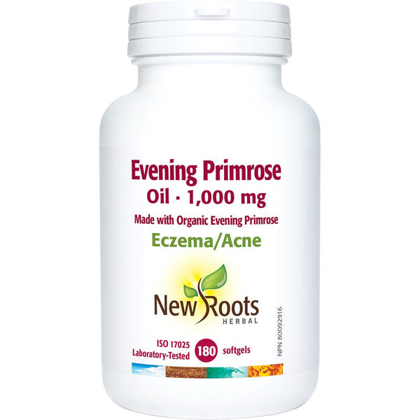 New Roots Herbal - Evening Primrose Oil - 1000 mg