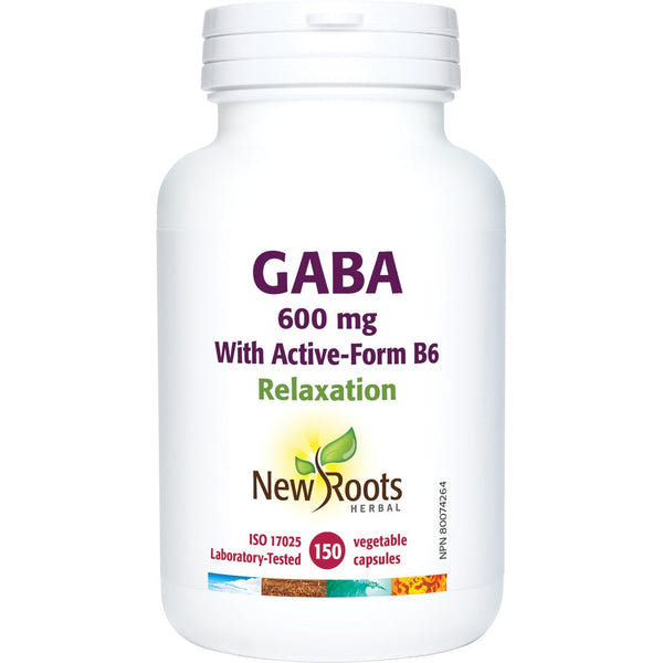 New Roots Herbal - GABA - 600 mg